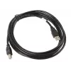 Cable USB Lanberg CA-USBA-10CC-0030-BK 3 m USB 2.0 USB B negro (CA-USBA-10CC-0030-BK)