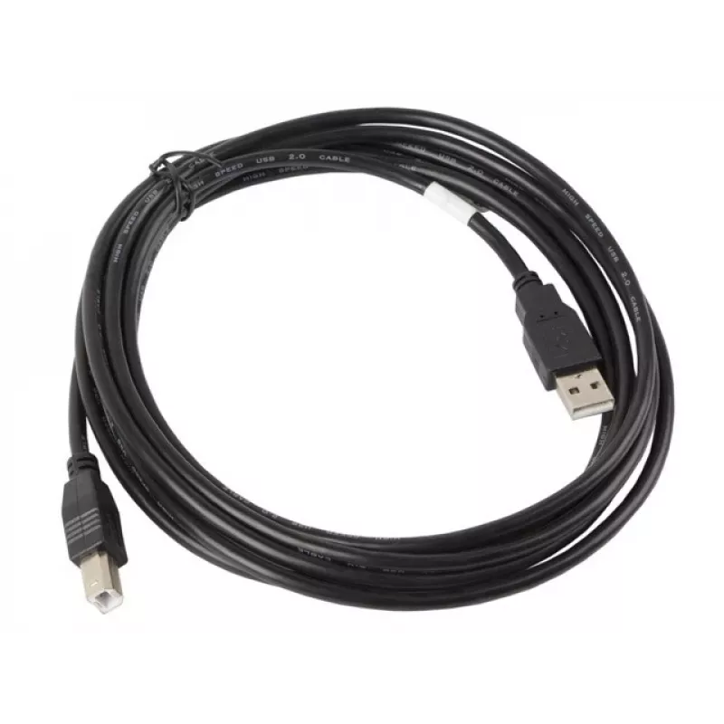 Cable USB Lanberg CA-USBA-10CC-0030-BK 3 m USB 2.0 USB B negro (CA-USBA-10CC-0030-BK)