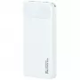 Batería externa portátil usams PB80 10000mAh 20W PD blanca