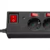 Regleta con protección contra sobretensiones Goobay 72567 6 salidas AC cable 1.5 m