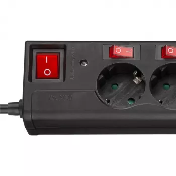 Regleta con protección contra sobretensiones Goobay 72567 6 salidas AC cable 1.5 m