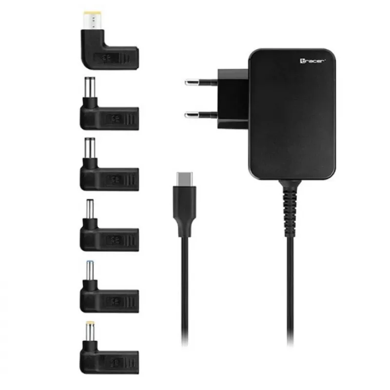 Fuente de alimentación para portátil Prime 65W universal 7en1