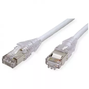 Datwyler - cable de parcheo - RJ-45 (M) a RJ-45 (M) - 7,5 m - SFTP, PiMF - CAT 6 - libre de halógenos, flexible - gris (21.05.0570)