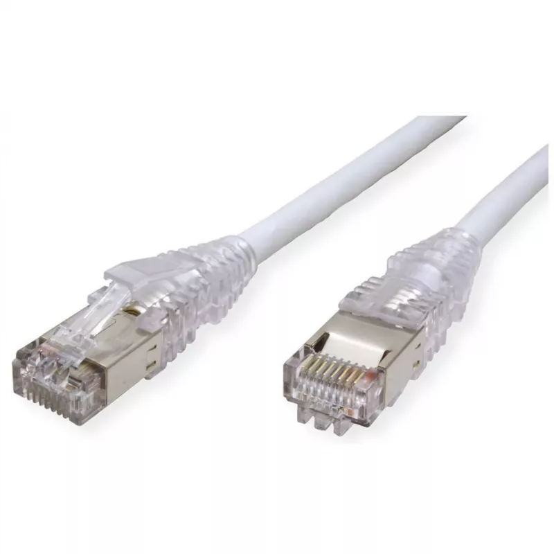 Datwyler - cable de parcheo - RJ-45 (M) a RJ-45 (M) - 7,5 m - SFTP, PiMF - CAT 6 - libre de halógenos, flexible - gris (21.05.0570)