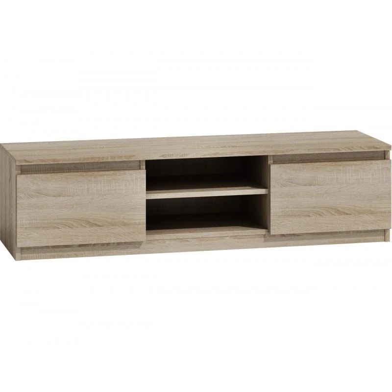 Mueble TV Topeshop RTV140 SONOMA con 2 estantes