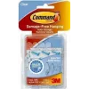 3M Command 17200CLR Tiras de repuesto, transparente, 16 uds. (8 S, 4 M, 4 L)
