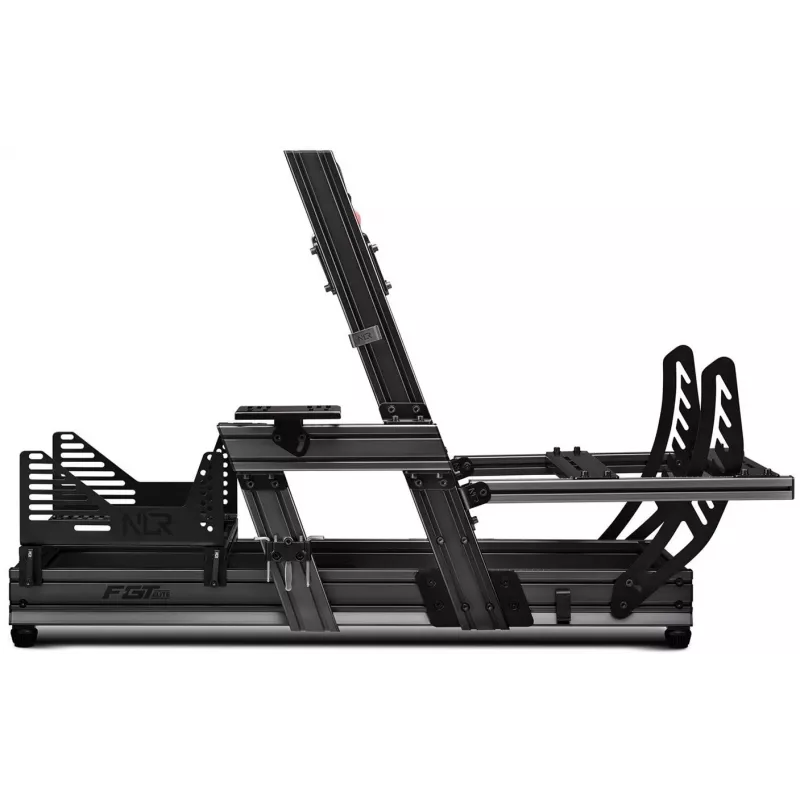 Next Level Racing – Cockpit de simulador F-GT Elite Formula & GT de perfil de aluminio – versión de montaje lateral y frontal (396039)