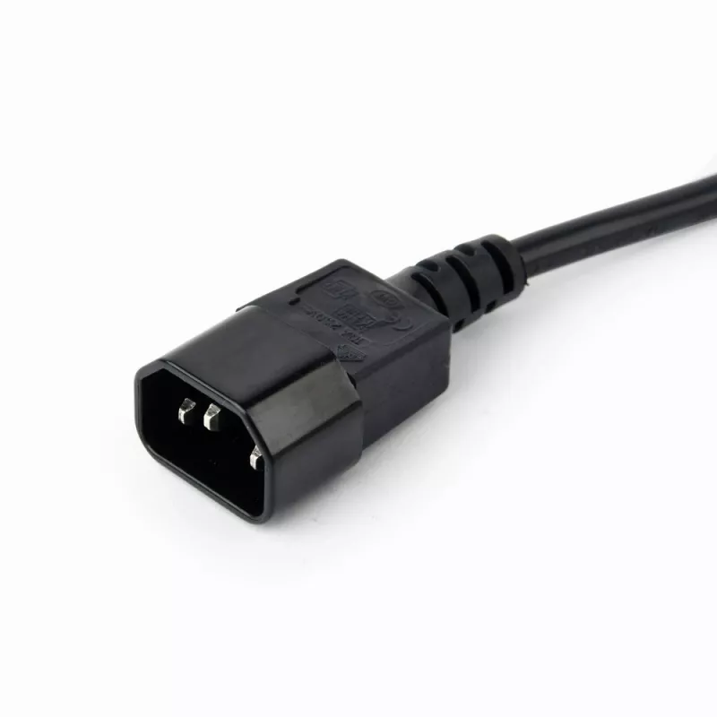 Alargador eléctrico Gembird EG-PSU3-01 0,6 m 3 salidas AC para interior negro