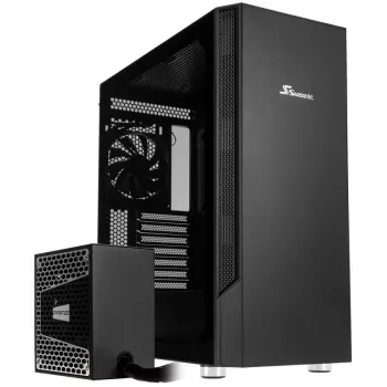 Caja de PC Seasonic Arch Q503 torre Midi negra