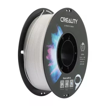 Bobina de filamento Creality TPU 1,75 mm blanco 1 kg (modelo 3301040033)