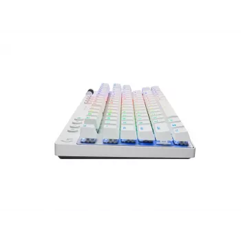 Teclado Logitech G PRO X TKL Gaming RF inalámbrico + Bluetooth QWERTY US International blanco