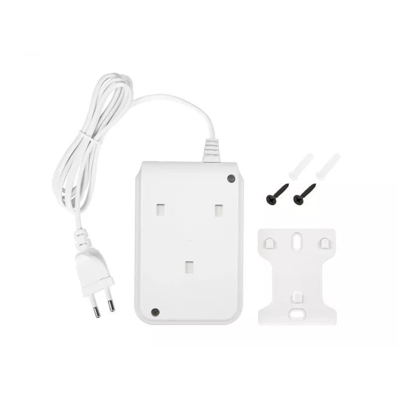 Detector de monóxido de carbono y gas BLOW TGC30 WiFi Tuya — LCD, 85 dB, con cable, montaje en superficie, blanco