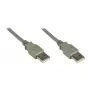 Cable USB2.0 Good Connections A-A Gris 3m