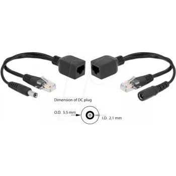 Adaptador PoE DeLOCK 66023