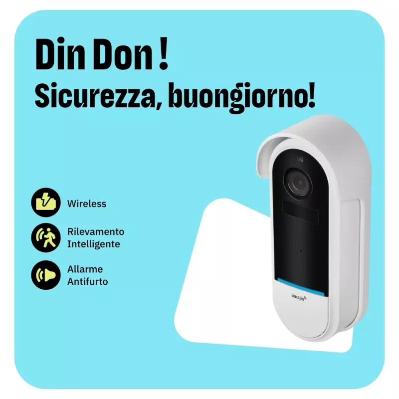 Cámara de seguridad IP omajin by Netatmo OWC-01-EU Wi-Fi 4