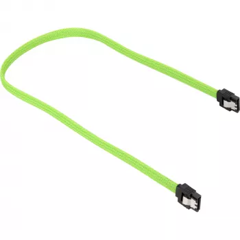 Cable SATA Sharkoon SATA 3 0,3 m 7 pines negro verde
