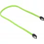 Cable SATA Sharkoon SATA 3 0,3 m 7 pines negro verde