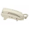 Panasonic KX-TS500PDW teléfono con cable, montable en pared, marcación por tonos/pulsos, blanco