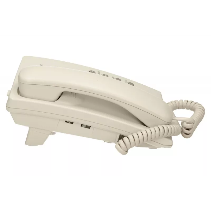 Panasonic KX-TS500PDW teléfono con cable, montable en pared, marcación por tonos/pulsos, blanco