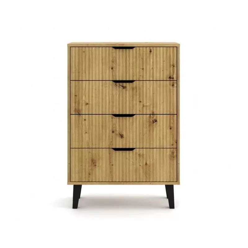 Cómoda SCANDI 4S estrecha roble ARTISAN