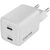 Canyon CU35CC GaN 35 W 2xPD cargador de pared, blanco
