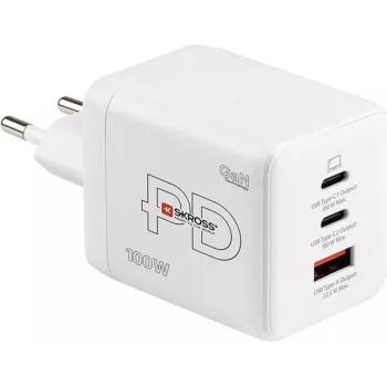 Cargador SKROSS Power Charger 100W GaN Combo EU (SKKT07100WPDEUCN)