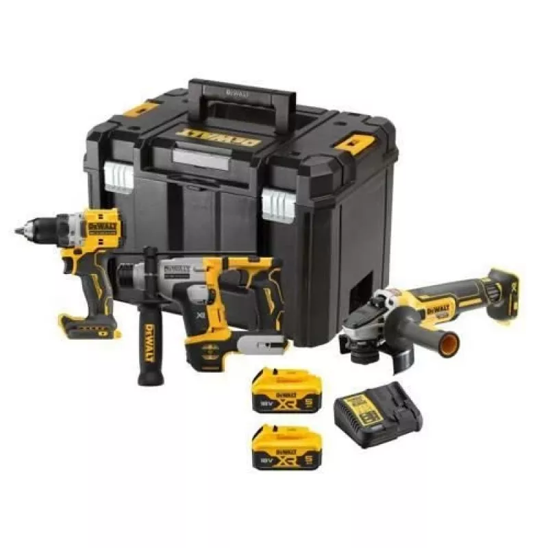 Atornillador/llave de impacto DeWALT DCK355P2T-QW 18V 2x5Ah