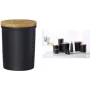 Fiambrera ritzenhoff & breker Jasper negra 1800 ml gres con tapa de bambú