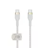 Belkin BOOSTCHARGE PRO Flex Cable USB 3 m USB 2.0 USB C blanco (CAB011BT3MWH)