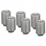 Thermal Grizzly DeltaMate Racor extensor MF28, níquel mate, pack de 6 (TG-DM-FIT-6208)