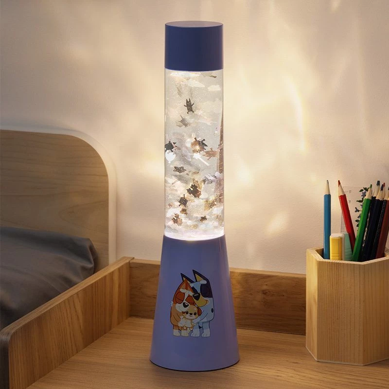 Lámpara de mesa Paladone Bluey GloBuddies Flow Lamp — lámpara LED nocturna temática de personaje