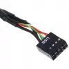 Silverstone G11303050-RT - USB 3.0 - USB 2.0 - Macho/hembra - Negro (G11303050-RT)