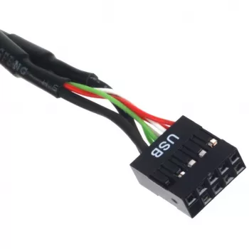 Silverstone G11303050-RT - USB 3.0 - USB 2.0 - Macho/hembra - Negro (G11303050-RT)