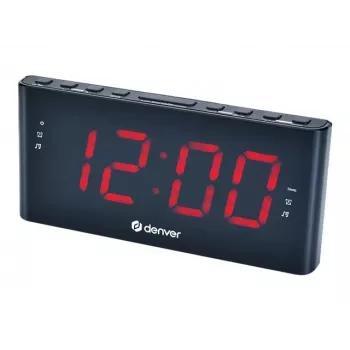 Denver CPR-710 despertador digital negro
