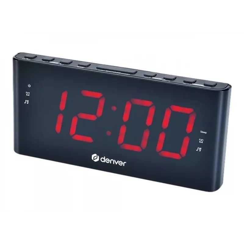 Denver CPR-710 despertador digital negro