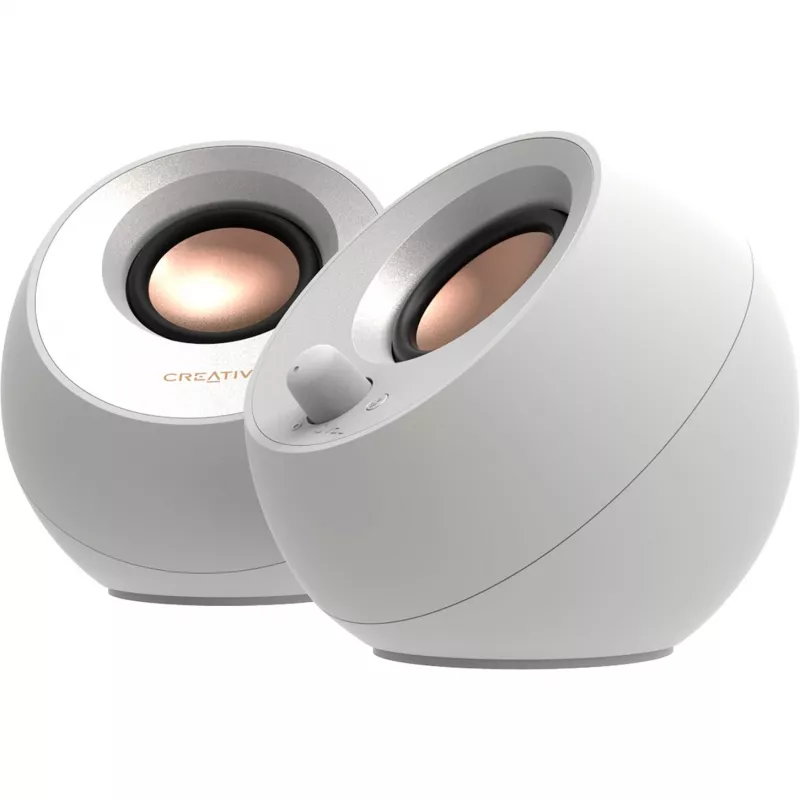 Creative Labs Pebble V3 Blanco Con cable e inalámbrico 10 W