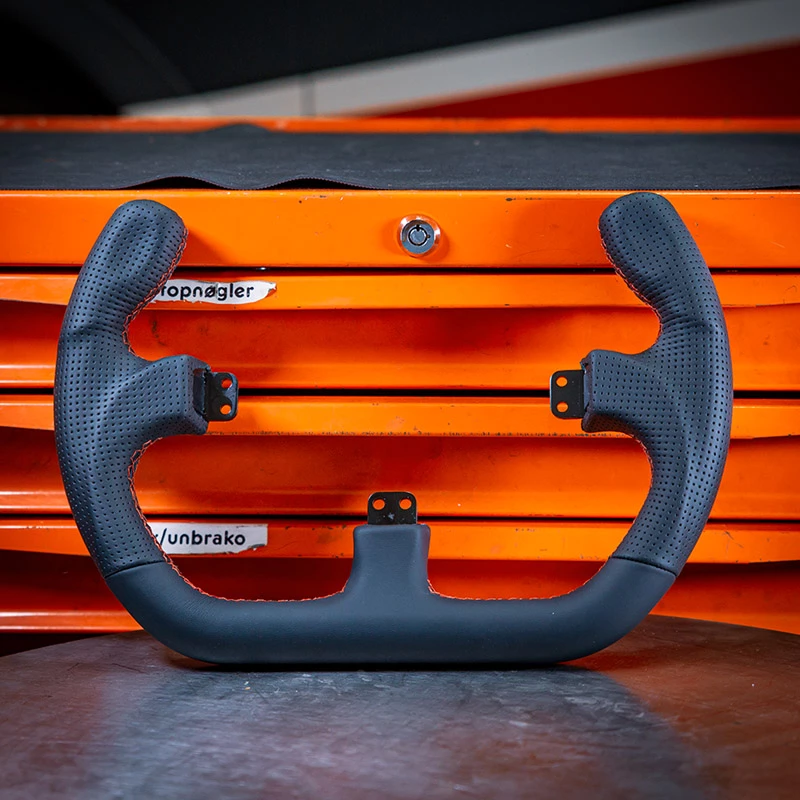 Asetek SimSports GT Rim - Open D, cuero