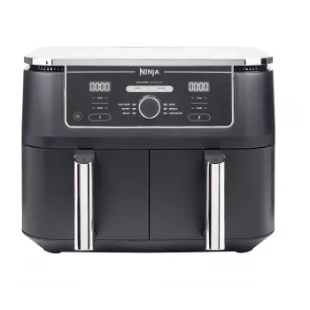 Ninja AF400EU freidora de aire doble 9,5 L independiente 2470 W freidora de aire negro