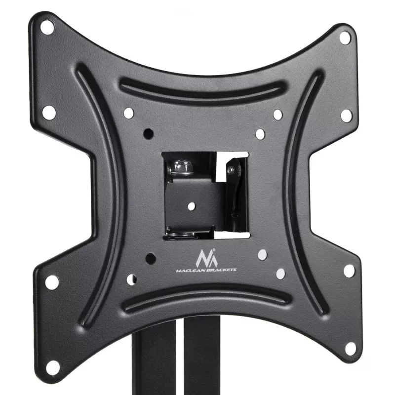 Soporte de pared para TV MACLEAN MC-451 con balda y ajuste de inclinación, VESA 75x75–200x200 mm, hasta 20 kg, para pantallas de 15 inch–42 inch