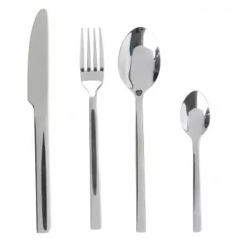 Cubertería Russell Hobbs BW028422EU7, 16 piezas, cubiertos de acero inoxidable