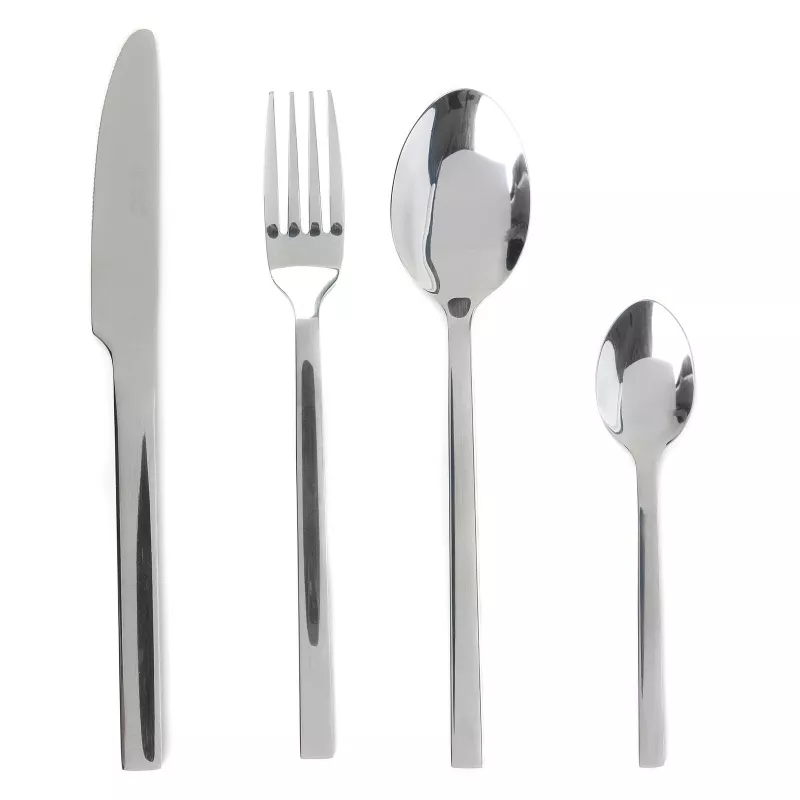 Cubertería Russell Hobbs BW028422EU7, 16 piezas, cubiertos de acero inoxidable