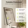 Soporte de pared fijo para TV WENTRONIC Goobay Ultraslim 70822 XL Negro para pantallas planas