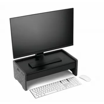 Cajón Durable 508201 Accesorio para soporte de monitor Negro Metal 468 mm Ancho 221 mm Fondo 53 mm Alto