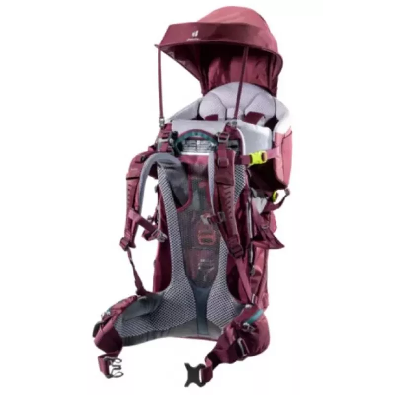 Mochila portabebés Deuter Kid Comfort poliamida rojo