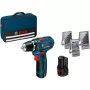 Bosch GSR 12V-15 Professional 1300 RPM 600 g negro, azul
