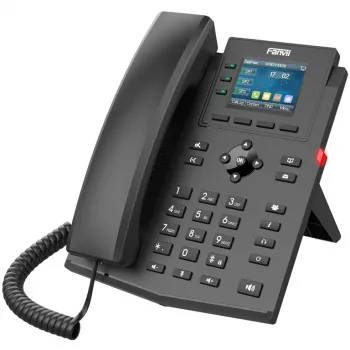 Teléfono IP Fanvil X303W negro