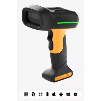 Inateck Lector de códigos de barras 75 negro [BCST-75 schwarz]