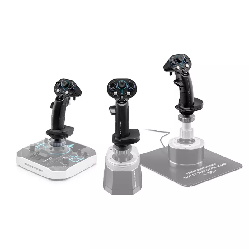 Empuñadura adicional para joystick de vuelo Thrustmaster Sol-R 3 AVA, negro, USB Type-C, analógico/digital, PC, 75×115×200 mm