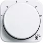 Placa de cubierta Busch-Jaeger 1794 R-214 para soporte y caja de sensor blanco (2CKA001710A4191)