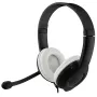 Auriculares MEDIA-TECH MT3573 con cable binaurales plegables con micrófono de diadema, cable de 1,9 m, USB, negro